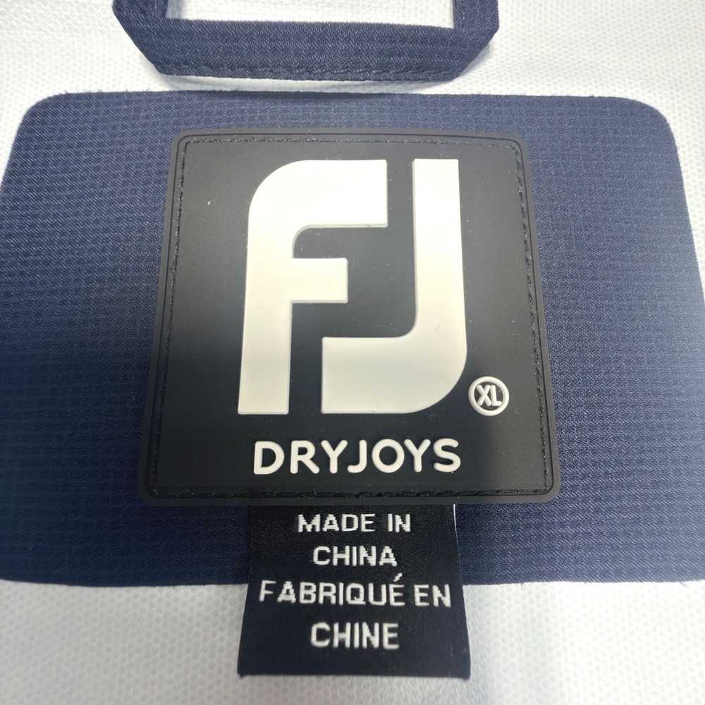 FootJoy DryJoys HydroLite Golf Jacket Mens XL Blue North South - Picture 3 of 11